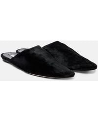 Christen - Elipse Calf Hair Mules - Lyst