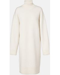 TOTEME - Wool And Cashmere-Blend Sweater Dress - Lyst