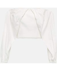 Maticevski - Top cropped - Lyst