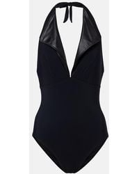 Karla Colletto - Emery Halterneck Swimsuit - Lyst