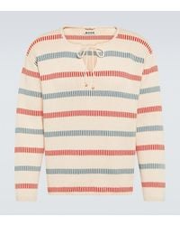 Bode - Bay Stripe Cotton Sweater - Lyst