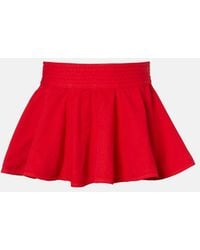 Alaïa - Peplum Denim Belt - Lyst