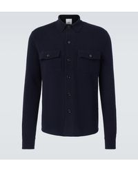 Allude - Wool And Cashmere Overshirt - Lyst