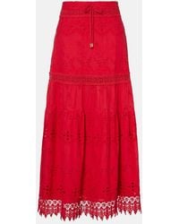 Melissa Odabash - Alessia Cotton Maxi Skirt - Lyst