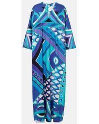 PUCCI - Vivara Cotton Kaftan - Lyst