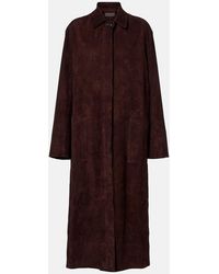 Stouls - Suede Coat - Lyst