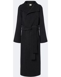 KHAITE - Romare Wool Wrap Coat - Lyst