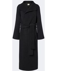 KHAITE - Romare Wool Wrap Coat - Lyst