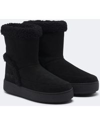 Moon Boot - Ltrack Tina Suede Ankle Boots - Lyst