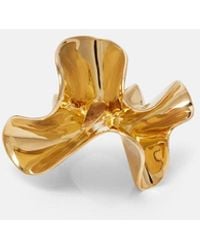 Bottega Veneta - Anemone-Plated Sterling Ring - Lyst