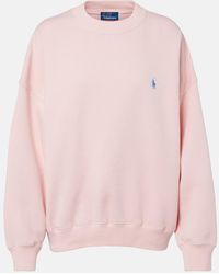 Polo Ralph Lauren - Cotton-Blend Fleece Sweatshirt - Lyst