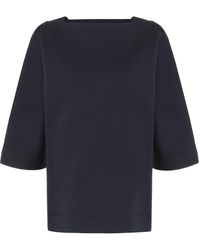 Marni Top en mezcla de algodón - Azul