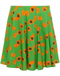 KENZO Minifalda floral - Verde