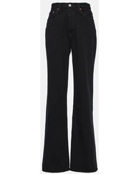 RE/DONE - High-Rise Wide-Leg Jeans '70s Ultra - Lyst