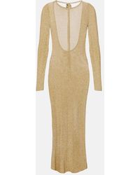 STAUD - Knitted Maxi Dress - Lyst