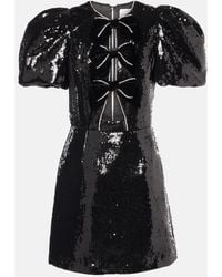 Rebecca Vallance - Lena Sequined Minidress - Lyst