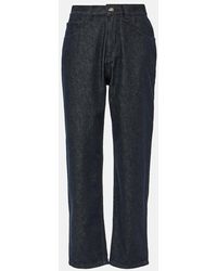 Moncler - High-rise Straight Jeans - Lyst