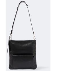 Metier - Slide Leather Messenger Bag - Lyst