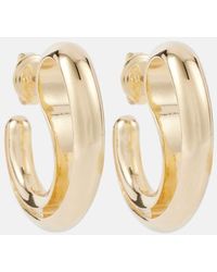 Bottega Veneta - Ohrringe Frills Large Aus Sterlingsilber, 18Kt Vergoldet - Lyst