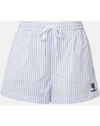 Polo Ralph Lauren - X Wimbledon Striped Cotton Shorts - Lyst