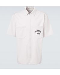 Givenchy - Besticktes Logo Off- Hemd - Lyst