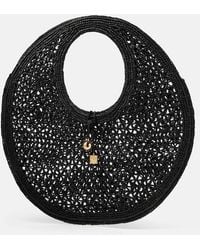 Jacquemus - Schultertasche Aus Leder "le Rond Spiaggia" - Lyst