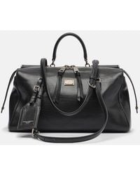 Dolce & Gabbana - Vittoria Leather Tote Bag - Lyst