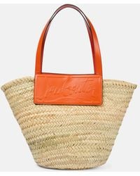 Christian Louboutin - Loubishore Woven Tote - Lyst