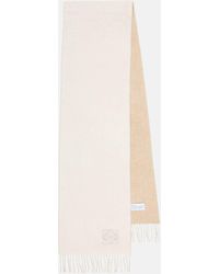 Loewe - Wool And Cashmere Scarf - Lyst