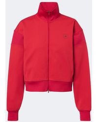 adidas By Stella McCartney - Logo Zip-Up Sweatshirt - Lyst