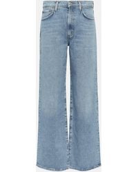 Agolde - Harper Mid-rise Straight Jeans - Lyst
