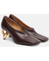 JW Anderson - Chain 75 Leather Pumps - Lyst