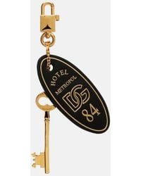 Dolce & Gabbana - Leather-Trimmed Bag Charm - Lyst