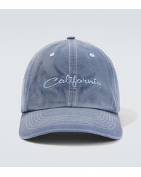 ERL - Logo Canvas Baseball Cap - Lyst