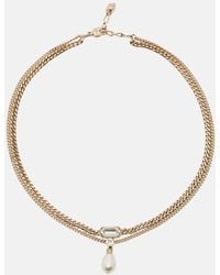 McQueen - Skull Embellished Ring - Lyst