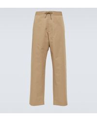 Moncler - Cotton Chinos - Lyst