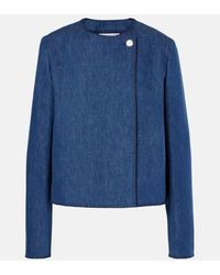 Gabriela Hearst - Wyn Cotton And Linen Jacket - Lyst