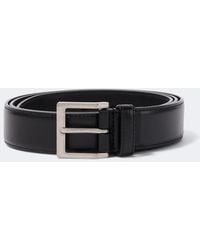 Saint Laurent - Vadim Leather Belt - Lyst