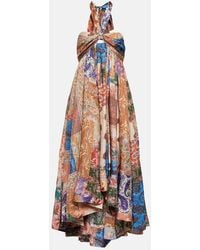 Zimmermann - Silk Dress - Lyst