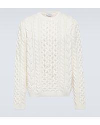 Gabriela Hearst - Geoffrey Cable-knit Cashmere Sweater - Lyst