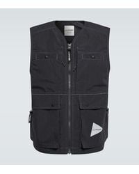 and wander - Gilet Con Zip - Lyst