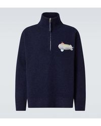 Loewe - X Suna Fujita Submarine Half-Zip Sweater - Lyst