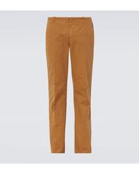 McQueen - Pantalones Chinos De Algodon - Lyst