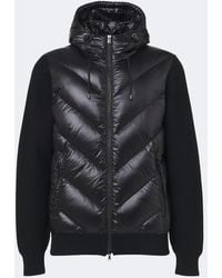 Bogner - Zisco Down-Paneled Hooded Wool Cardigan - Lyst