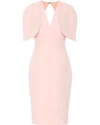 Safiyaa Kleid Cora aus Crêpe - Pink