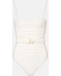 Johanna Ortiz - Whispering Tides Belted Swimsuit - Lyst