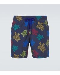 Vilebrequin - X Falke Moorea Printed Swim Trunks - Lyst