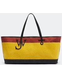 JW Anderson - Anchor Striped Canvas Tote Bag - Lyst