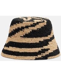 Zimmermann - Raffia Bucket Hat - Lyst