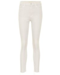 Mother Jeans skinny Looker a vita alta - Multicolore